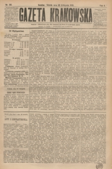 Gazeta Krakowska. R.2, nr 201 (25 listopada 1882)