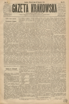 Gazeta Krakowska. R.3, nr 11 (16 stycznia 1883)
