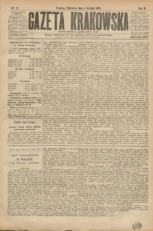 Gazeta Krakowska. R.3, nr 27 (4 lutego 1883)