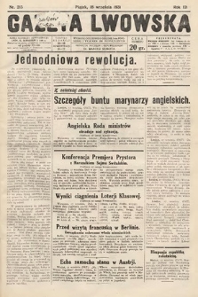 Gazeta Lwowska. 1931, nr 215