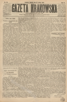 Gazeta Krakowska. R.3, nr 32 (10 lutego 1883)
