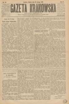 Gazeta Krakowska. R.3, nr 44 (24 lutego 1883)