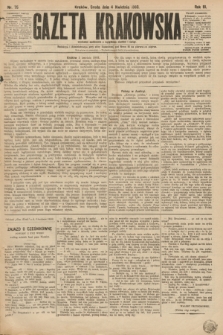 Gazeta Krakowska. R.3, nr 75 (4 kwietnia 1883)