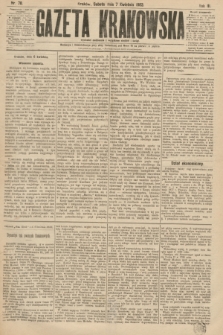 Gazeta Krakowska. R.3, nr 78 (7 kwietnia 1883)