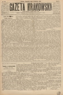 Gazeta Krakowska. R.3, nr 82 (12 kwietnia 1883)