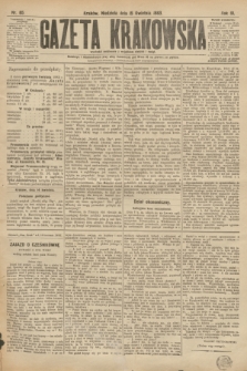 Gazeta Krakowska. R.3, nr 85 (15 kwietnia 1883)