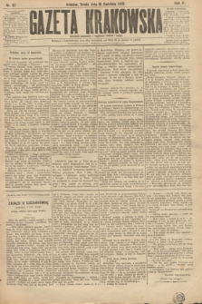 Gazeta Krakowska. R.3, nr 87 (18 kwietnia 1883)