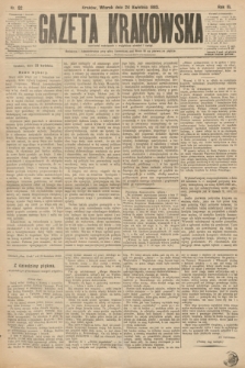 Gazeta Krakowska. R.3, nr 92 (24 kwietnia 1883)