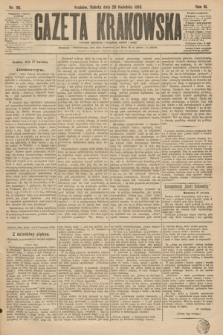 Gazeta Krakowska. R.3, nr 96 (28 kwietnia 1883)