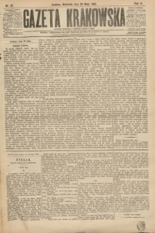 Gazeta Krakowska. R.3, nr 112 (20 maja 1883)