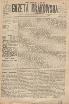 Gazeta Krakowska. R.3, nr 117 (27 maja 1883)