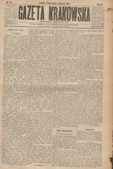 Gazeta Krakowska. R.3, nr 121 (1 czerwca 1883)