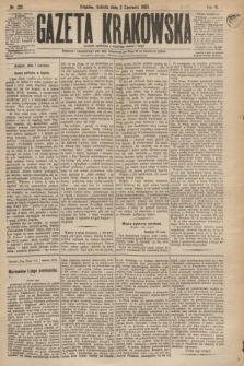 Gazeta Krakowska. R.3, nr 122 (2 czerwca 1883)