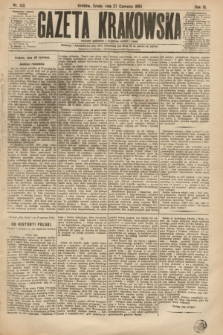 Gazeta Krakowska. R.3, nr 143 (27 czerwca 1883)