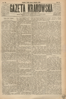 Gazeta Krakowska. R.3, nr 178 (8 sierpnia 1883)