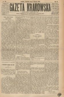 Gazeta Krakowska. R.3, nr 179 (9 sierpnia 1883)