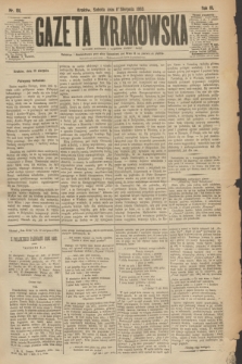 Gazeta Krakowska. R.3, nr 181 (11 sierpnia 1883)