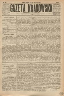Gazeta Krakowska. R.3, nr 191 (24 sierpnia 1883)