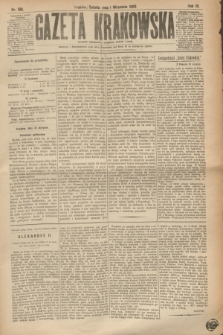 Gazeta Krakowska. R.3, nr 198 (1 września 1883)