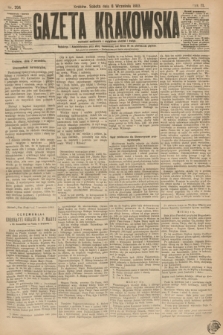 Gazeta Krakowska. R.3, nr 204 (8 września 1883)