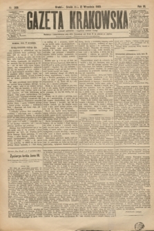 Gazeta Krakowska. R.3, nr 206 (12 września 1883)