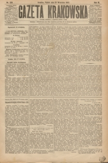 Gazeta Krakowska. R.3, nr 220 (28 września 1883)