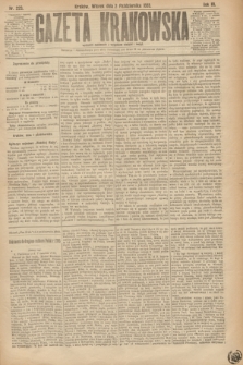 Gazeta Krakowska. R.3, nr 223 (2 października 1883)