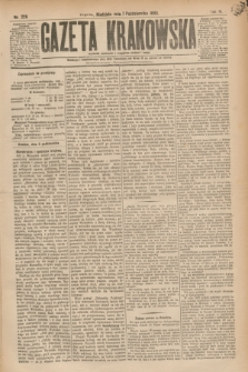 Gazeta Krakowska. R.3, nr 228 (7 października 1883)