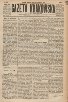 Gazeta Krakowska. R.3, nr 243 (25 października 1883)