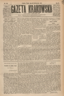 Gazeta Krakowska. R.3, nr 244 (26 października 1883)