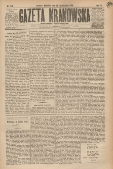 Gazeta Krakowska. R.3, nr 246 (28 października 1883)