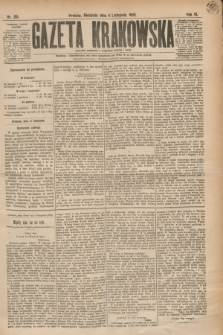 Gazeta Krakowska. R.3, nr 251 (4 listopada 1883)