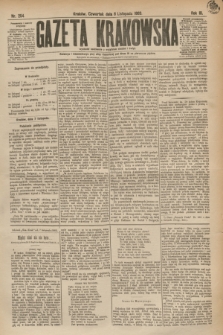 Gazeta Krakowska. R.3, nr 254 (8 listopada 1883)