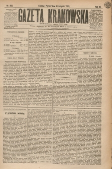 Gazeta Krakowska. R.3, nr 255 (9 listopada 1883)