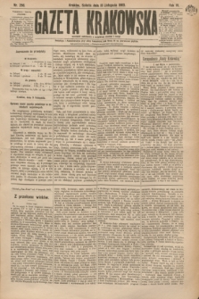 Gazeta Krakowska. R.3, nr 256 (10 listopada 1883)
