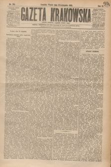 Gazeta Krakowska. R.3, nr 261 (16 listopada 1883)