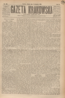 Gazeta Krakowska. R.3, nr 262 (17 listopada 1883)