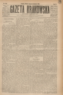 Gazeta Krakowska. R.3, nr 264 (20 listopada 1883)