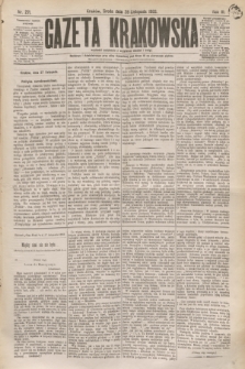 Gazeta Krakowska. R.3, nr 271 (28 listopada 1883)