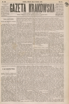 Gazeta Krakowska. R.3, nr 281 (11 grudnia 1883)