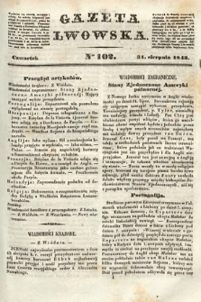 Gazeta Lwowska. 1843, nr 102