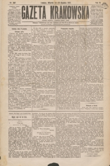 Gazeta Krakowska. R.3, nr 287 (18 grudnia 1883)