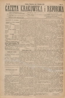 Gazeta Krakowska i Reforma. R.2, nr 211 (7 grudnia 1882)