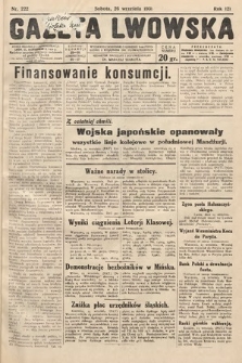 Gazeta Lwowska. 1931, nr 222