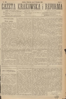 Gazeta Krakowska i Reforma. R.2, nr 216 (14 grudnia 1882)