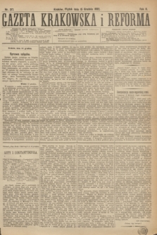 Gazeta Krakowska i Reforma. R.2, nr 217 (15 grudnia 1882)