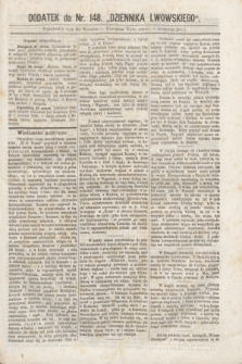 Dodatek do nr 148 „Dziennika Lwowskiego”. [R.1] (30 września 1867)
