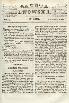 Gazeta Lwowska. 1843, nr 103