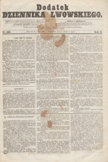 Dodatek Dziennika Lwowskiego. R.2, nr 221 (25 września 1868)