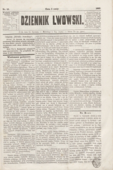 Dziennik Lwowski. [R.1], nr 13 (16 stycznia 1867)